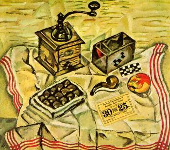Joan Miro : Still-Life with Coffee Mill